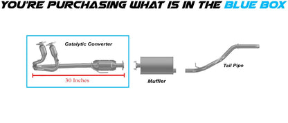 2004-2006 Jeep Wrangler 4.0L Front Catalytic Converter - EPA Approved