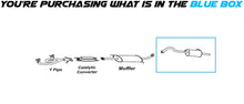 2000-2001 Mazda MPV 2.5L Exhaust Muffler