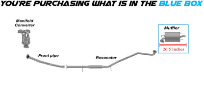 2001-2003 Toyota Highlander 2.4L 3.0L Exhaust Rear Muffler