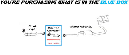2017-2019 Honda CR-V 2.4L Rear Catalytic Converter - EPA Approved