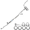 2007-2010 Toyota Sienna 3.5L Exhaust Pipe, Catalytic Converter, Resonator, Muffler & Tail Pipe
