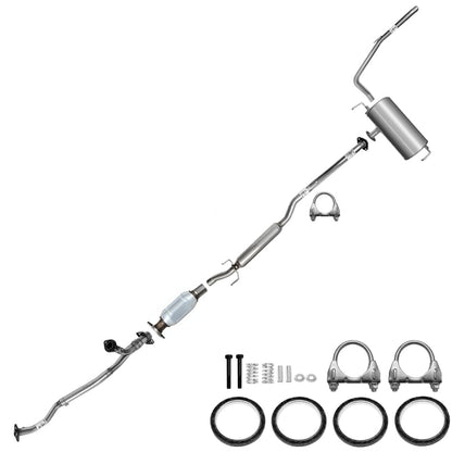 2007-2010 Toyota Sienna 3.5L Exhaust Pipe, Catalytic Converter, Resonator, Muffler & Tail Pipe