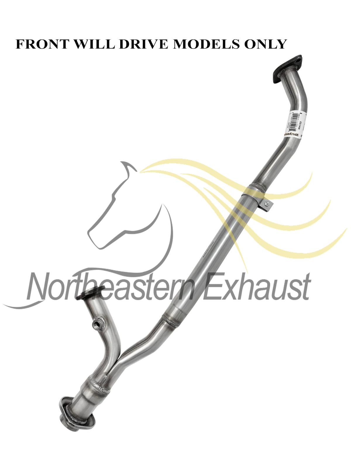 2007-2010 Toyota Sienna 3.5L Exhaust Pipe, Catalytic Converter, Resonator, Muffler & Tail Pipe