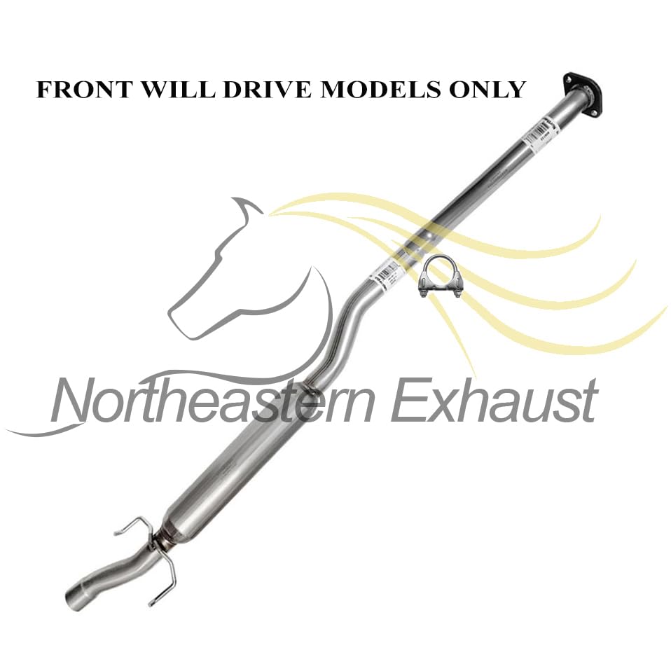2007-2010 Toyota Sienna 3.5L Exhaust Pipe, Catalytic Converter, Resonator, Muffler & Tail Pipe