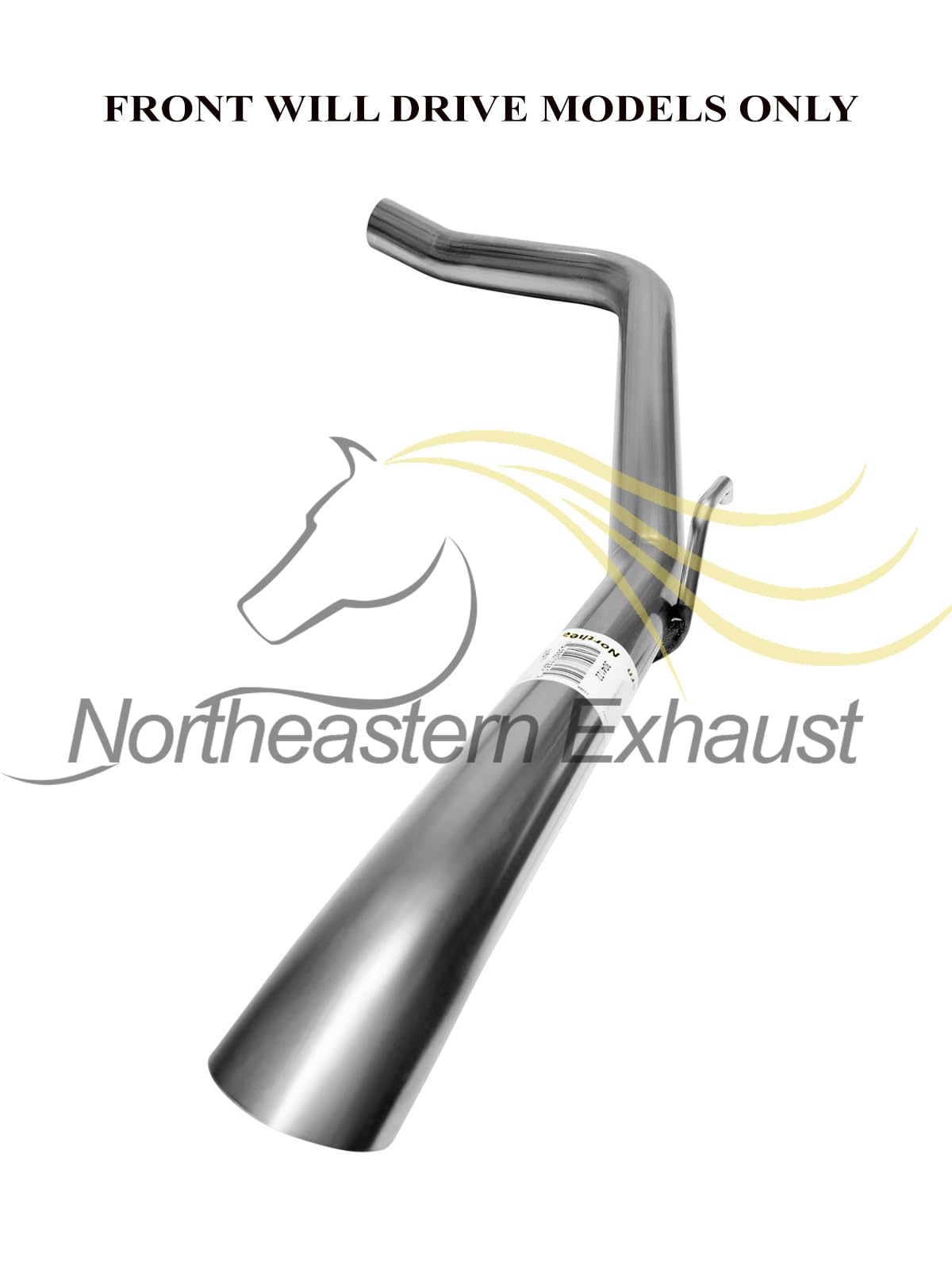 2007-2010 Toyota Sienna 3.5L Exhaust Pipe, Catalytic Converter, Resonator, Muffler & Tail Pipe