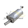 2007-2009 Honda CR-V 2.4L Exhaust Resonator Pipe and Muffler