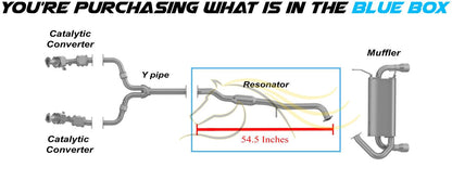 2003-2007 Nissan 350Z 3.5L Exhaust Resonator Pipe