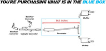 2005-2012 Toyota Avalon 3.5L Exhaust Resonator Pipe