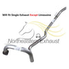 Exhaust Tail Pipe for 2003-2011 Ford Crown Victoria/Mercury Grand Marquis 4.6L