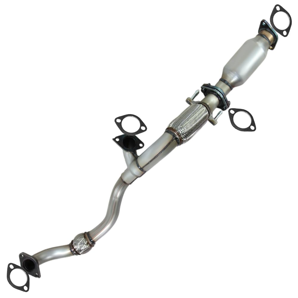 Catalytic Converter and Y Pipe Exhaust for 2010-2012 Hyundai Santa Fe and 2011-2012 Kia Sorento 3.5L
