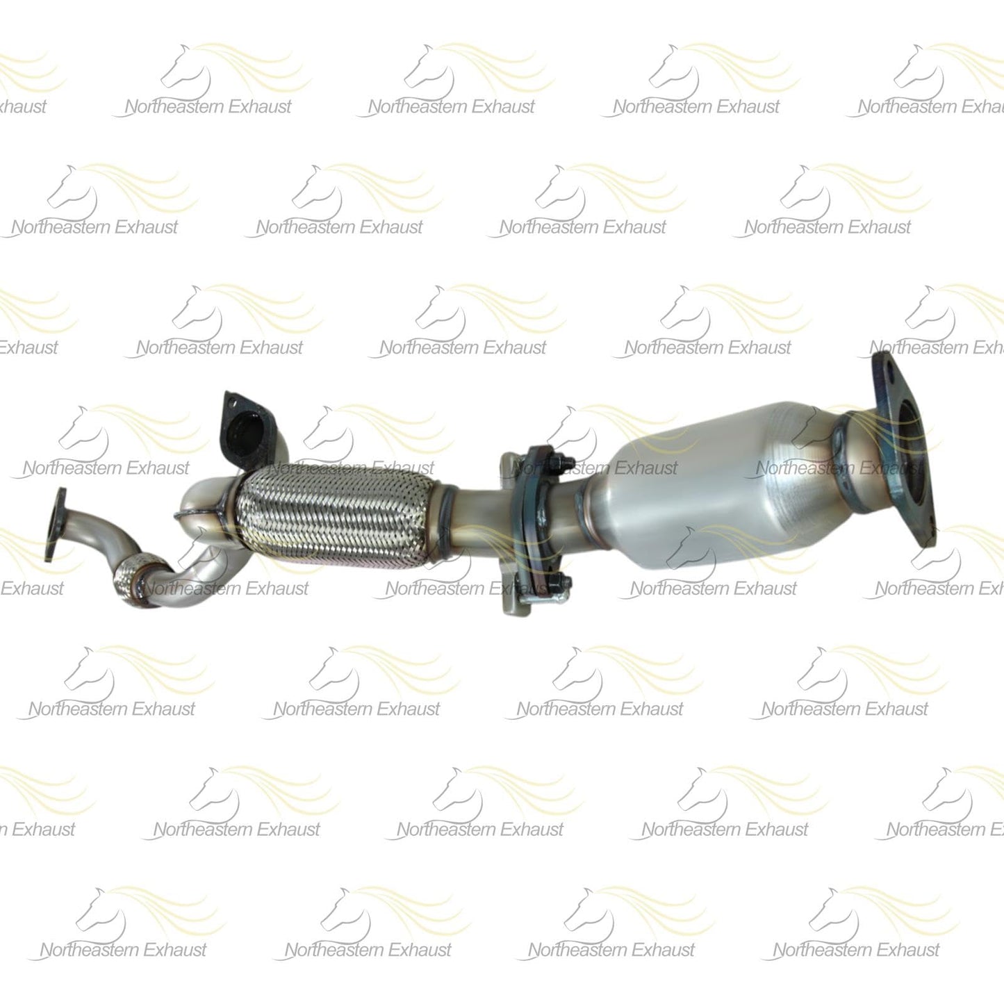 Catalytic Converter and Y Pipe Exhaust for 2010-2012 Hyundai Santa Fe and 2011-2012 Kia Sorento 3.5L