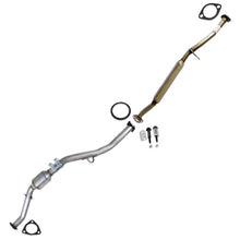 Direct Fit EPA-Approved Rear Catalytic and Resonator Pipe Exhaust System Kit fits Subaru Impreza 2006-2007 | Subaru Forester 2006-2008 2.5L | Free Gaskets and Spring Bolt Kit Included