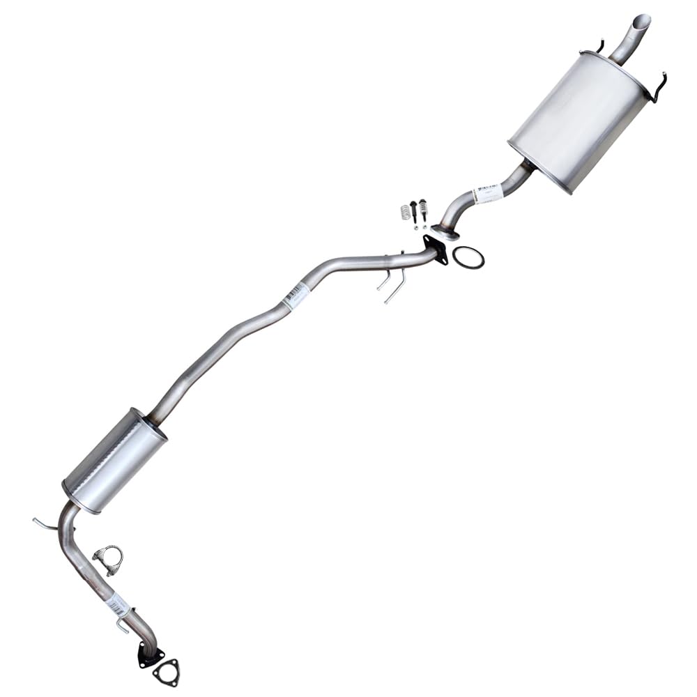 2007-2008 Honda Fit 1.5L Resonator and Muffler Exhaust