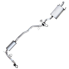2007-2008 Honda Fit 1.5L Resonator and Muffler Exhaust