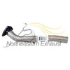2007-2008 Honda Fit 1.5L Resonator and Muffler Exhaust