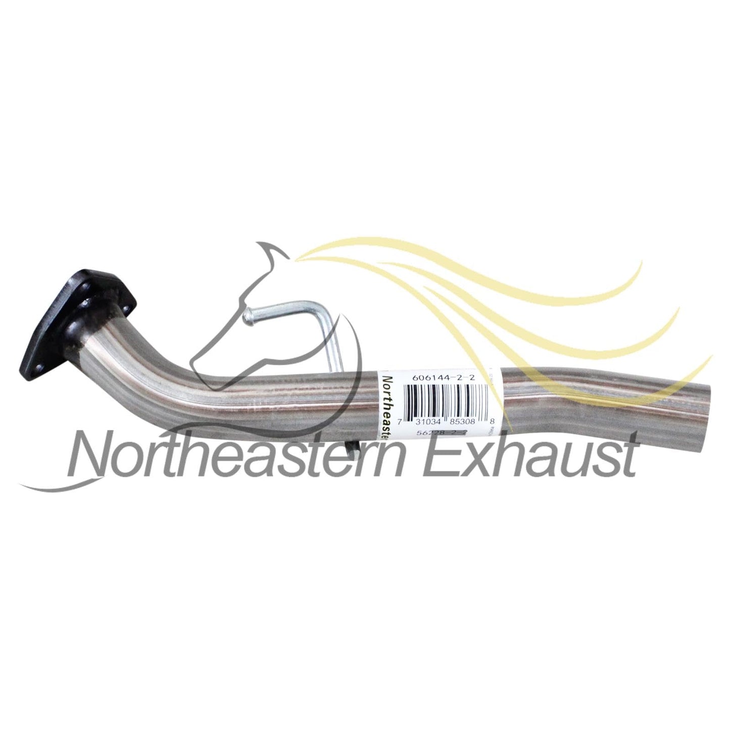 2007-2008 Honda Fit 1.5L Resonator and Muffler Exhaust