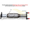 Front Exhaust Pipe for 2011-2013 Hyundai Tucson 2.0L | 2010-2013 Tucson 2.4L | 2011-2016 Kia Sportage 2.4L | Hyundai - For SULEV | Kia - For California Emission