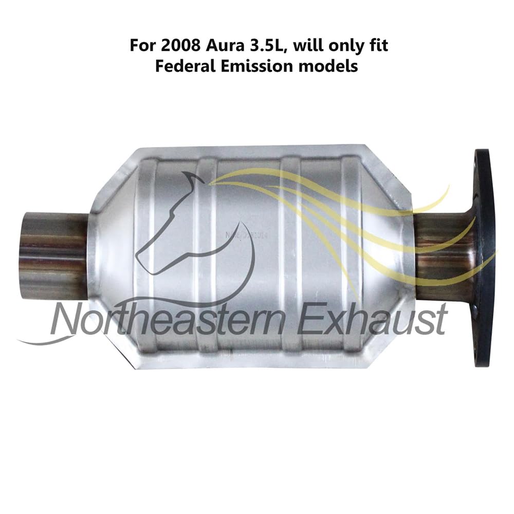 Rear Catalytic Converter for 2007-2009 Aura | 2008-2012 Malibu | 2007-2010 Pontiac G6 | 3.5L 3.6L