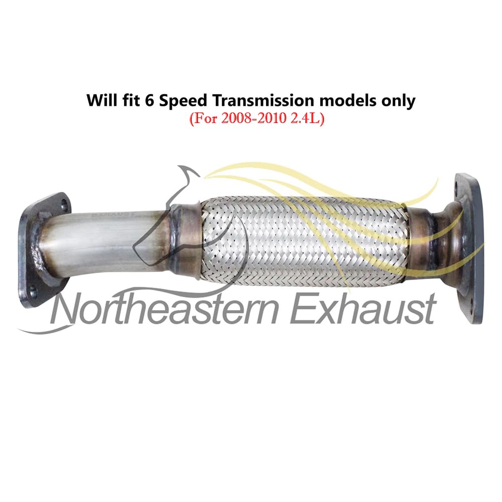 2008-2012 Malibu 2.4L| 2009 Pontiac G6 3.6L and 2010 G6 2.4L| 2009 Saturn Aura 2.4L 3.6L Exhaust Front Flex Pipe