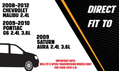2008-2012 Malibu 2.4L| 2009 Pontiac G6 3.6L and 2010 G6 2.4L| 2009 Saturn Aura 2.4L 3.6L Exhaust Front Flex Pipe