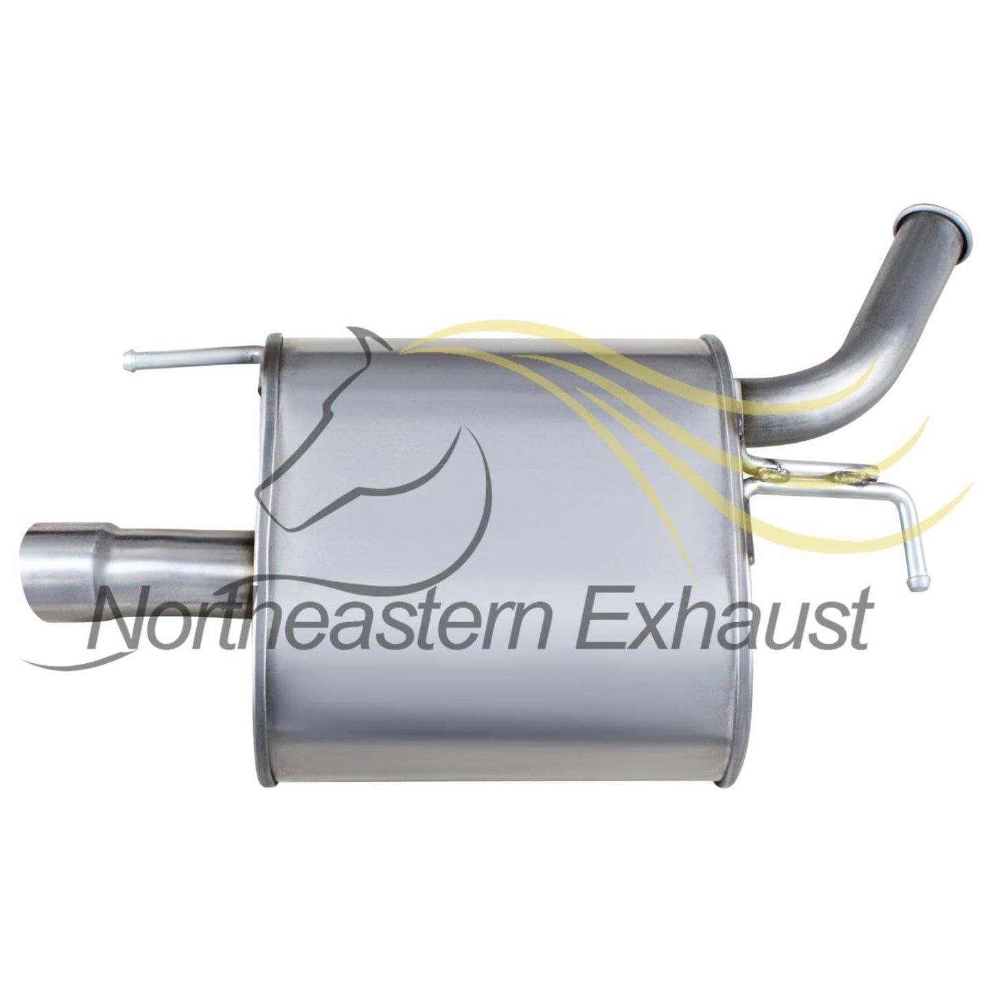 Passenger-Side Exhaust Muffler for 2007-2008 Infiniti G35 3.5L and 2009-2013 Infiniti G37 3.7L