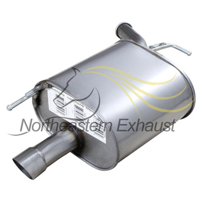 Passenger-Side Exhaust Muffler for 2007-2008 Infiniti G35 3.5L and 2009-2013 Infiniti G37 3.7L