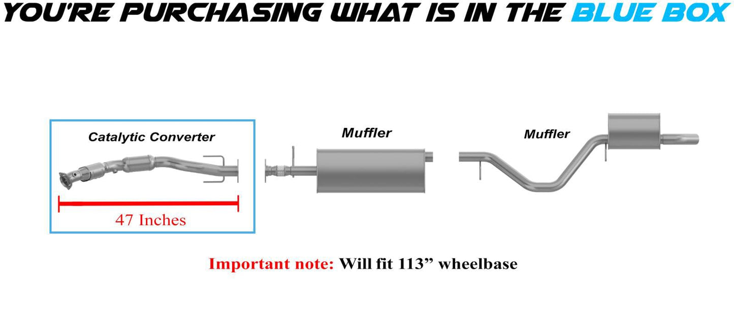 Catalytic Converter for 2008-2009 Chevrolet Trailblazer, GMC Envoy and Saab 9-7X 4.2L