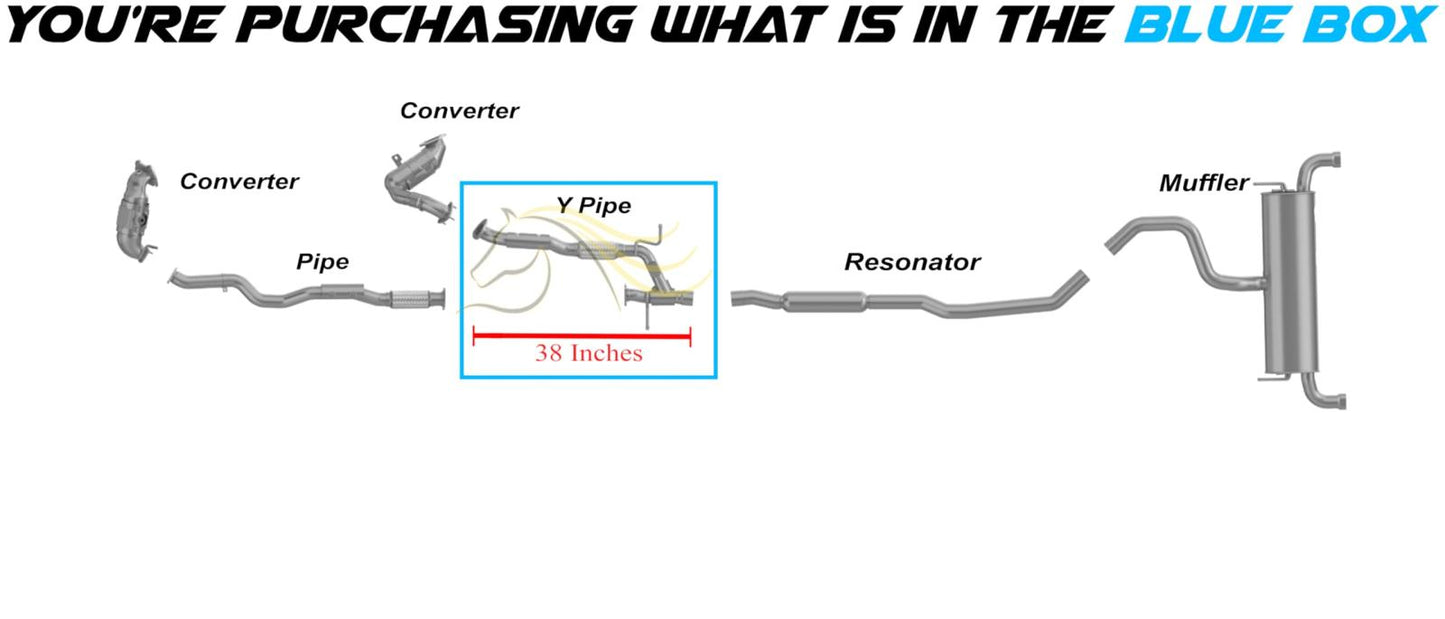 2014-2018 Jeep Cherokee 3.2L Exhaust Pipe | Passenger-Side