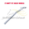 2012-2014 Volkswagen Passat 2.5L Exhaust Center Muffler