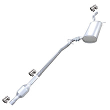 2012-2014 Volkswagen Passat 2.5L Resonator and Muffler Exhaust