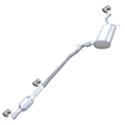 2012-2014 Volkswagen Passat 2.5L Resonator and Muffler Exhaust