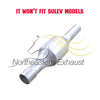 2012-2014 Volkswagen Passat 2.5L Resonator and Muffler Exhaust