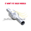 2012-2014 Volkswagen Passat 2.5L Resonator and Muffler Exhaust