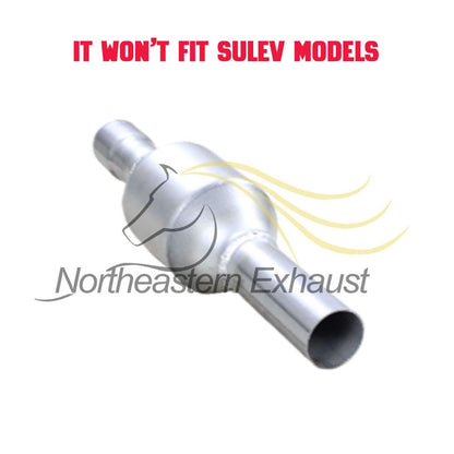 2012-2014 Volkswagen Passat 2.5L Resonator and Muffler Exhaust