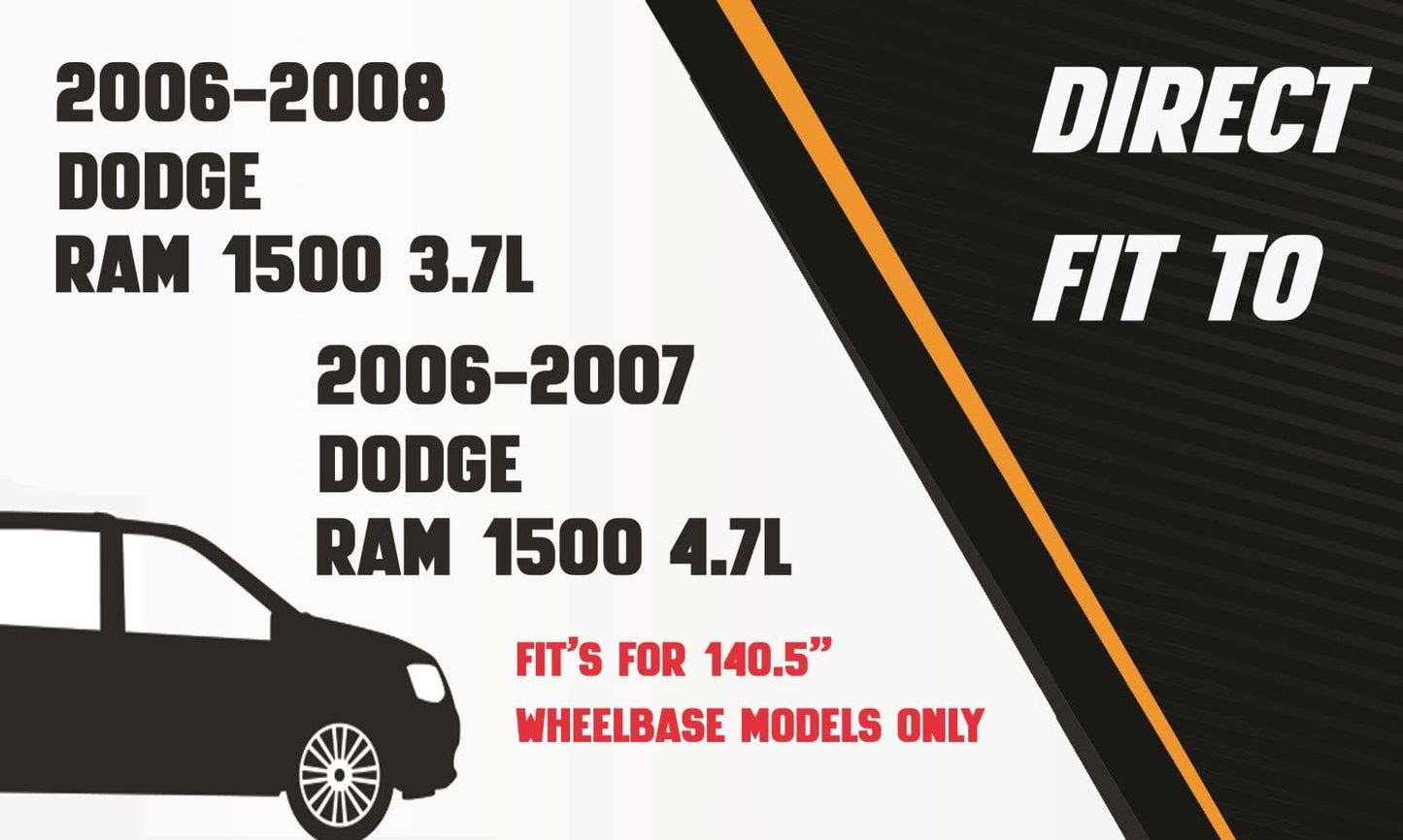 Complete Exhaust System Kit for Dodge Ram 1500 2006-2008 3.7L | 2006-2007 | 4.7L
