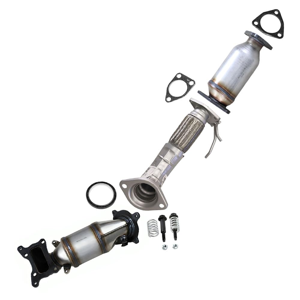 Manifold, Catalytic and Front Pipe for 2009-2014 Acura TSX and 2008-2012 Honda Accord 2.4L