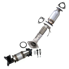 Manifold, Catalytic and Front Pipe for 2009-2014 Acura TSX and 2008-2012 Honda Accord 2.4L