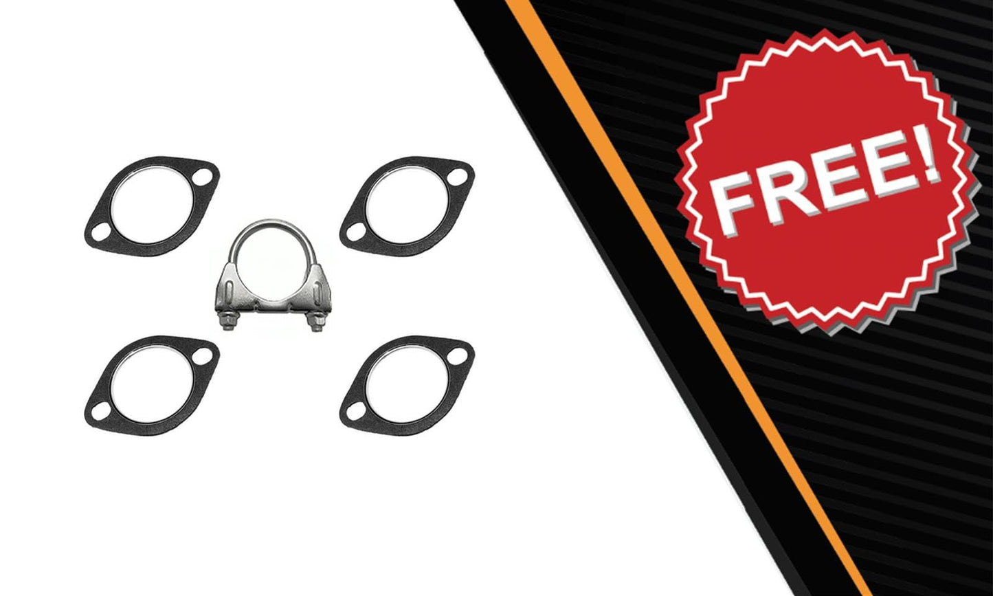 Complete Exhaust System Kit for 2001-2004 Ford Escape and Mazda Tribute 3.0L