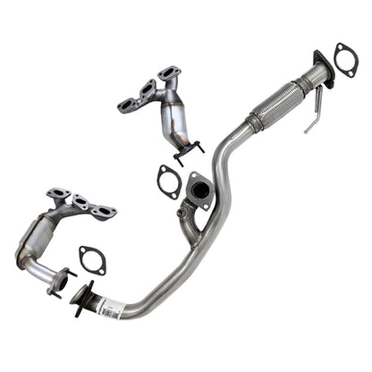 Catalytic Converters and Y Pipe for 2001-2007 Escape | 2001-2006 Tribute | 2005-2007 Mariner | 3.0L