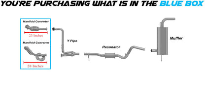Manifold Catalytic Converters for 2012-2017 Jeep Wrangler and 2018 Wrangler JK 3.6L