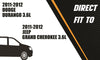 Catalytic Converters for 2011-2012 Dodge Durango and Jeep Grand Cherokee 3.6L