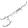 2004-2006 Ford F-150 5.4L Complete Exhaust System Kit with Catalytic Converters | For 4WD