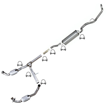 2004-2006 Ford F-150 5.4L Complete Exhaust System Kit with Catalytic Converters