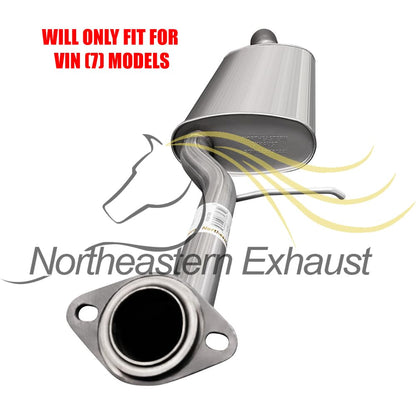 Catalytic Catalytic, Pipe and Muffler for 2009-2011 Mazda Tribute and Mercury Mariner 2.5L