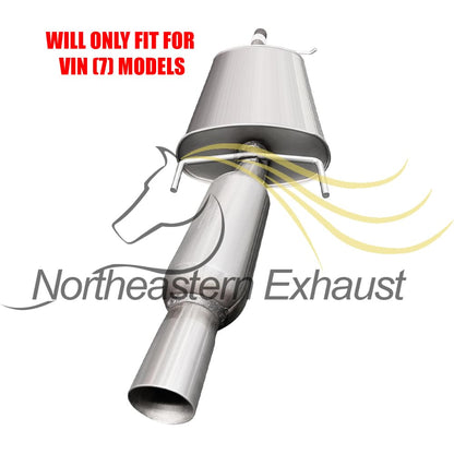 2009-2012 Ford Escape 2.5L Catalytic Converter, Pipe and Muffler Exhaust Kit
