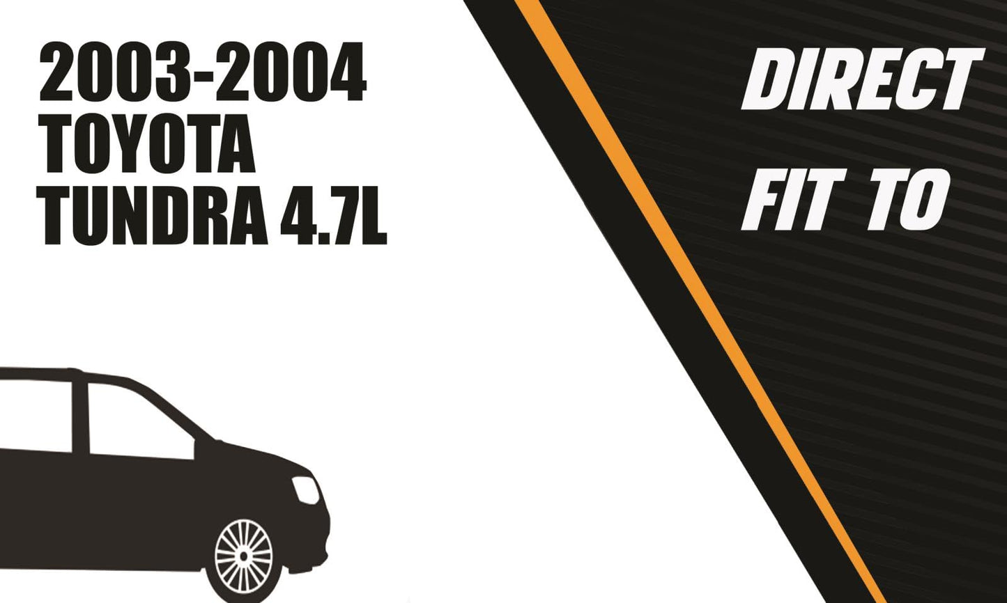 2003-2004 Toyota Tundra 4.7L Catalytic Converter - EPA Approved | Passenger and Driver-Side