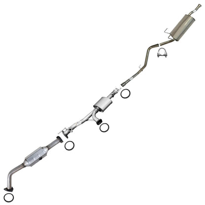2003-2004 Toyota Tundra 4.7L Catalytic Converter, Resonator and Muffler