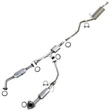 2003-2004 Toyota Tundra 4.7L Complete Exhaust System Kit with Catalytic