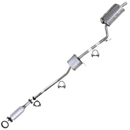 2006-2007 Honda Accord 2.4L Catalytic Converter and Muffler Assembly