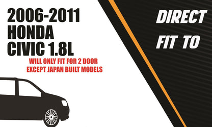 2006-2011 Honda Civic 1.8L Manifold Catalytic, Front Pipe and Resonator - Not for Japan models